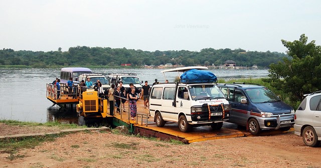 Ferry Crossing at Murchison Falls National Park